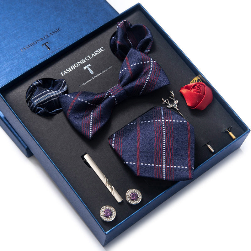 Men's 8-piece Formal Tie Set