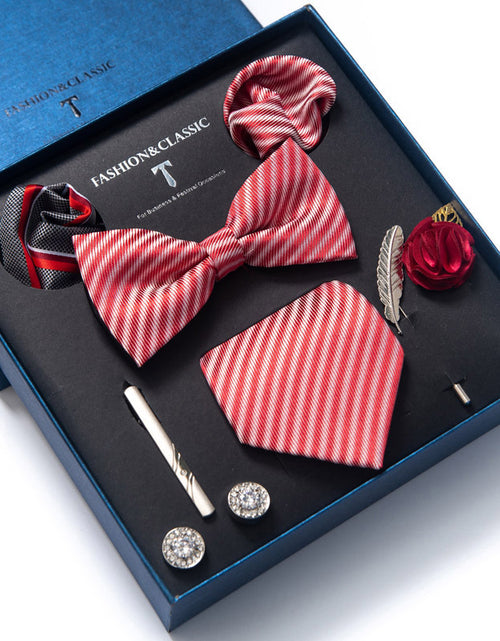 Load image into Gallery viewer, Men&#39;s 8-piece Formal Tie Set
