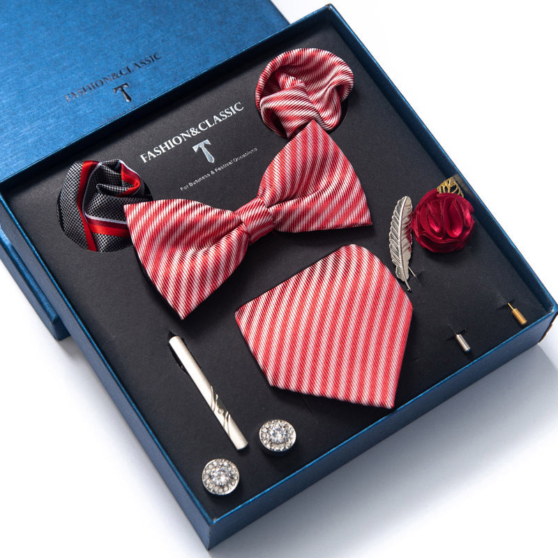 Men's 8-piece Formal Tie Set