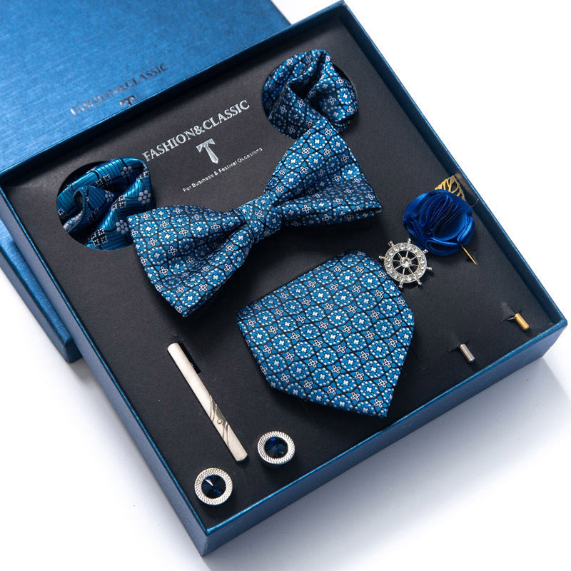 Men's 8-piece Formal Tie Set