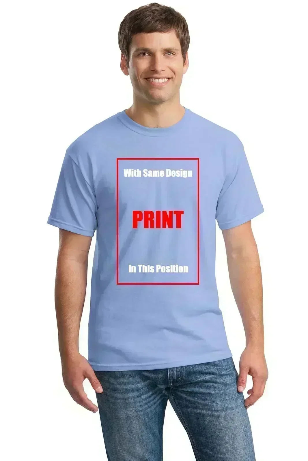 Control Guns Not Girls (Blue Version) Tee