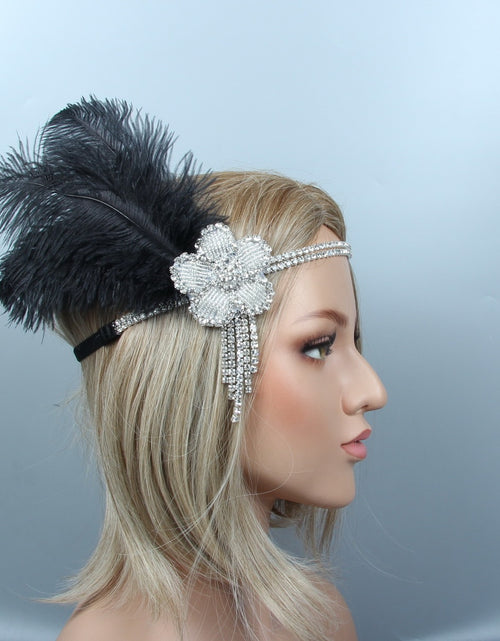 Load image into Gallery viewer, Ladies Fancy Gatsby Headband
