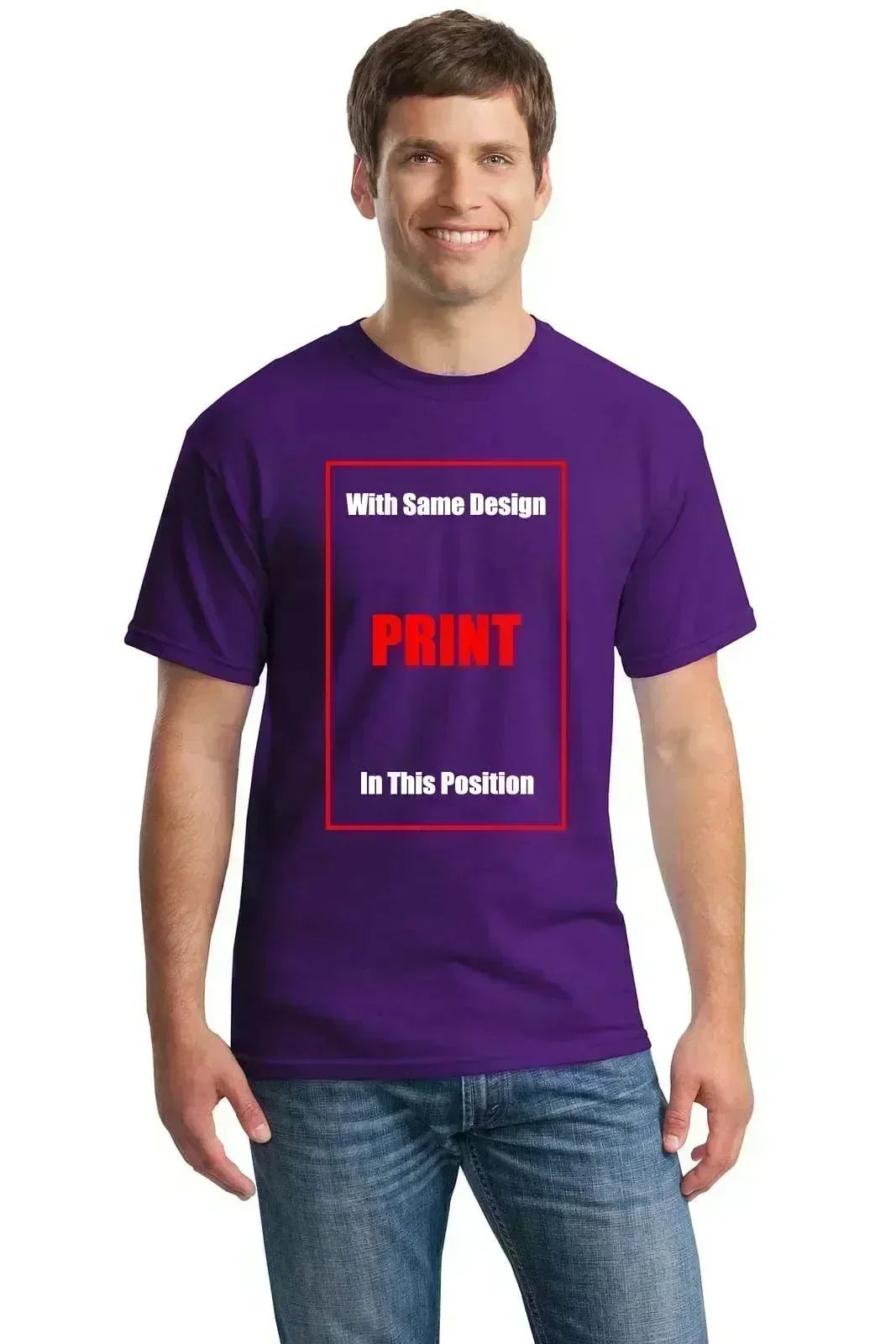 Control Guns Not Girls (Blue Version) Tee